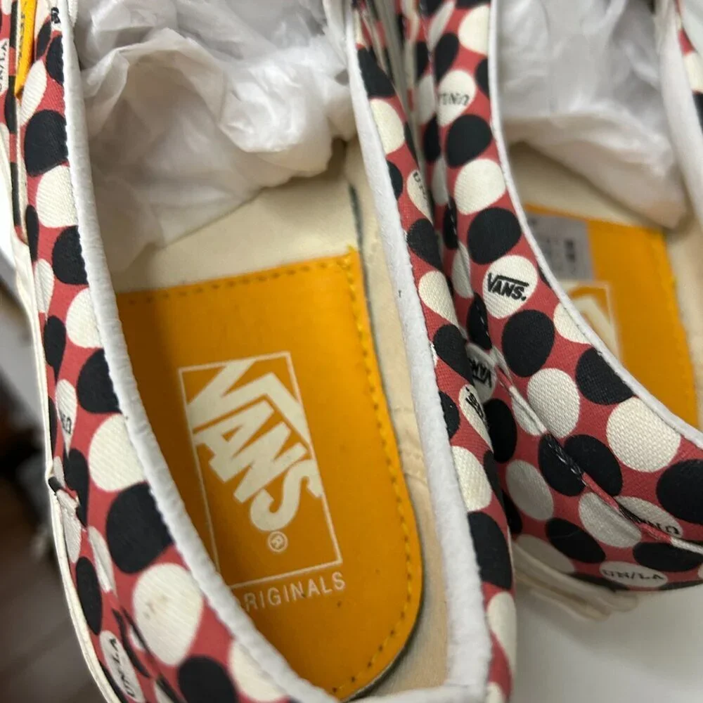 Vans Union LA X OG Classic Slip-On 'Dots - Burnt Sienna' 9.5 Men's